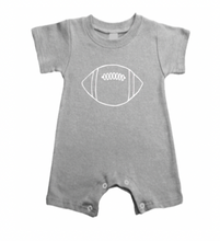 Football Sketch Grey Romper