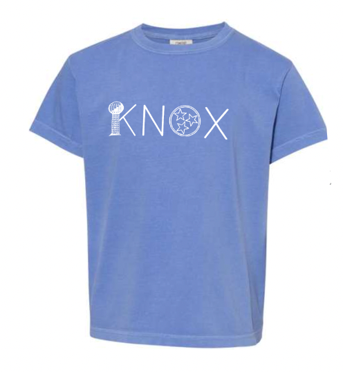 KNOX Sunsphere Short Sleeve on Flo Blue