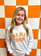 Game Day on White Next Level Fleece Sweatshirt - Adult