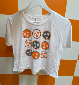 TriStar Blocks Crop Short Sleeve - Adult