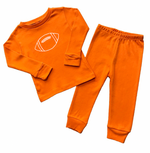 Orange Football 2 Piece Set