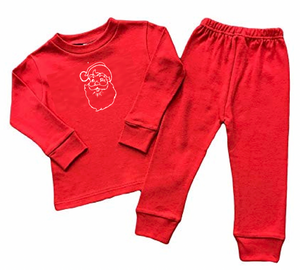Santa 2 Piece Set- Red Pants