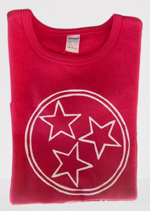Tri Star on Fuchsia - Youth