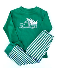 Christmas Truck 2 Piece Set- Green