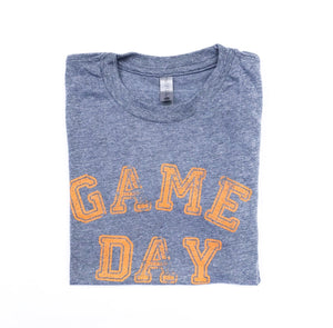 Gray Game Day Tee — bright and durable children's clothes, with love from Tennessee!
