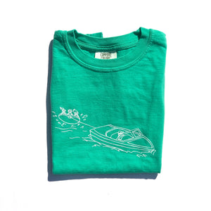 Water Tubers on Orchid Short Sleeve