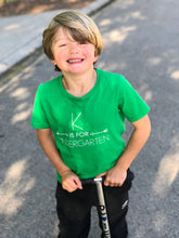 K is for Kindergarten on Green