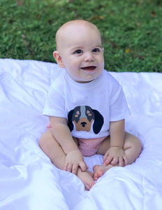 Hound dog baby — bright and durable children's clothes, with love from Tennessee!