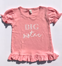 Big Sister Pink Short and Long Sleeve Ruffle