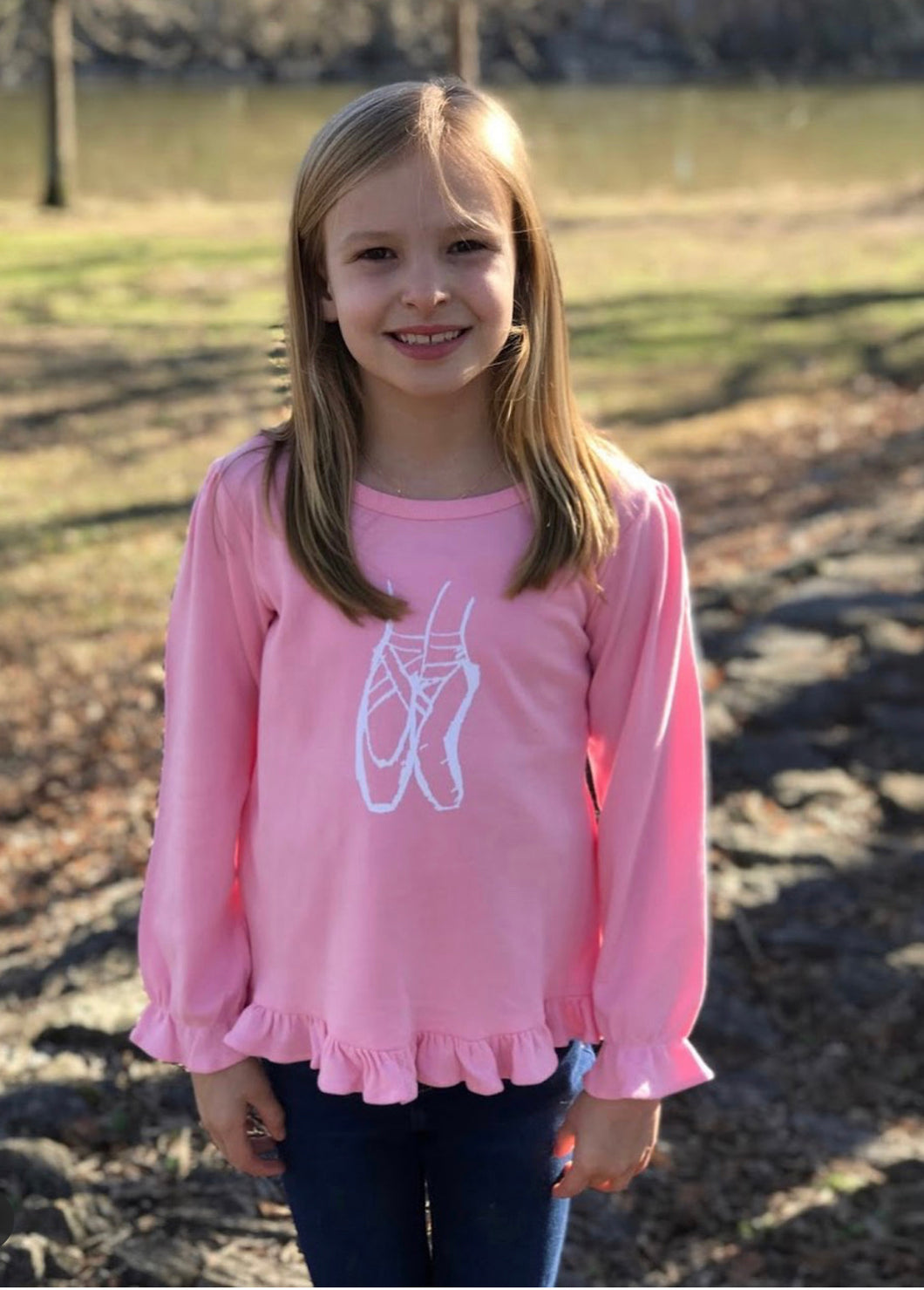 Ballerina Long Sleeve Ruffle