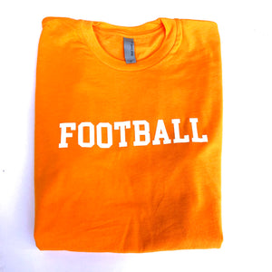 Adult Football Day Tee — bright and durable children's clothes, with love from Tennessee!