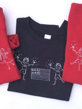 Firecracker Boy on Navy Short Sleeve — bright and durable children's clothes, with love from Tennessee!