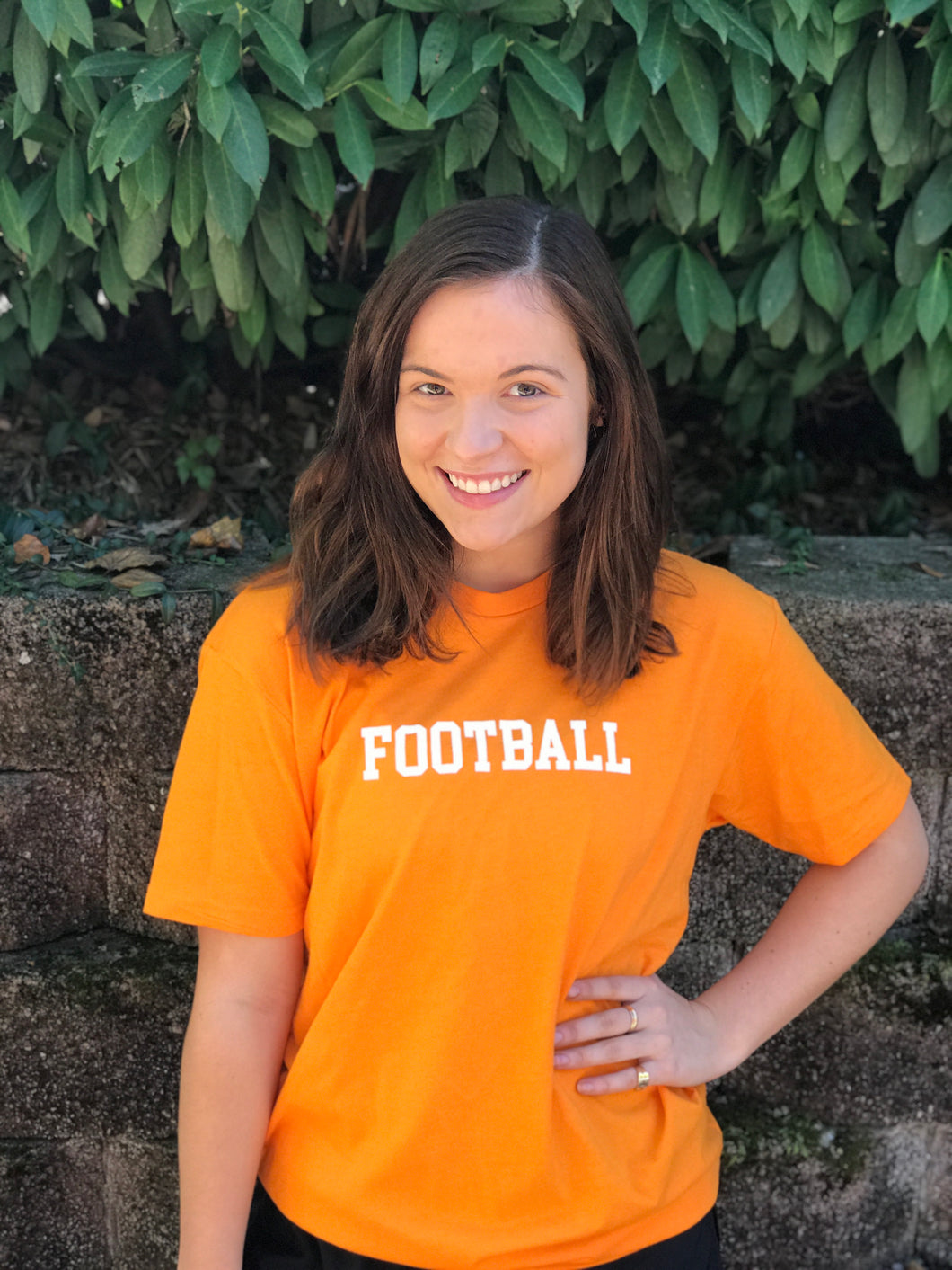 Adult Football Day Tee — bright and durable children's clothes, with love from Tennessee!