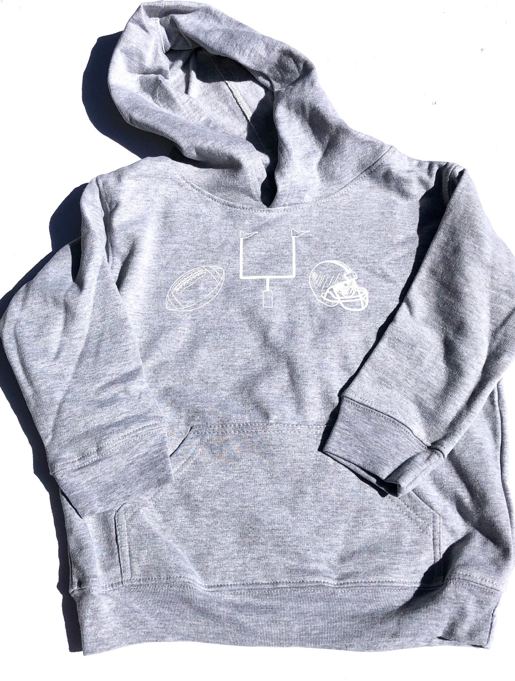 Football Gear Hoodie — bright and durable children's clothes, with love from Tennessee!