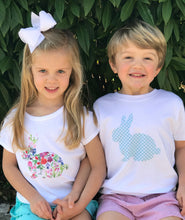 Gingham Bunny Tee — bright and durable children's clothes, with love from Tennessee!