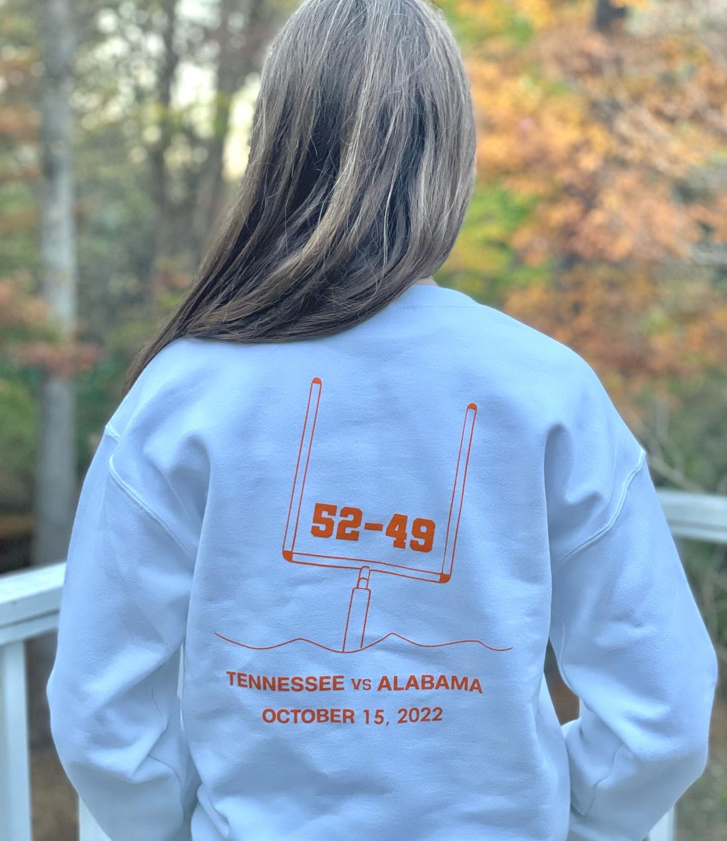 Third Saturday in October- Goal Post Sweatshirt